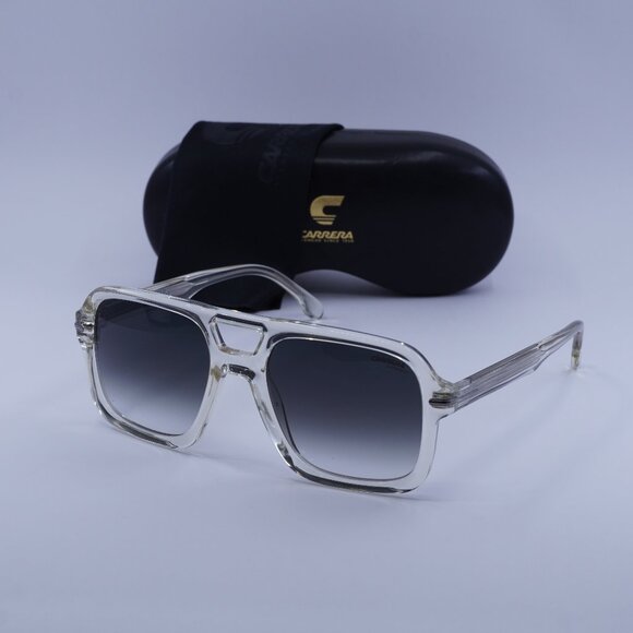 CARRERA 317/S 040G 9K Aviator Sunglasses - Transparent Yellow/Green Gradient - Picture 1 of 10